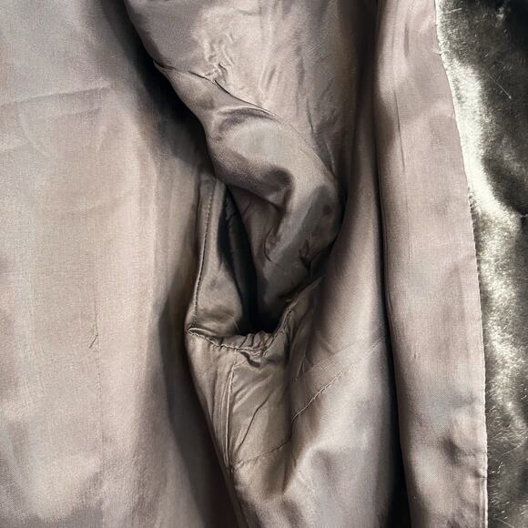 NyGård Petite 10 Embroidered Jacket Wool Blend Beige Cottagecore Academic - Picture 16 of 16